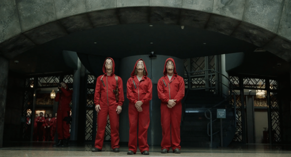 money heist dialogue editor in london