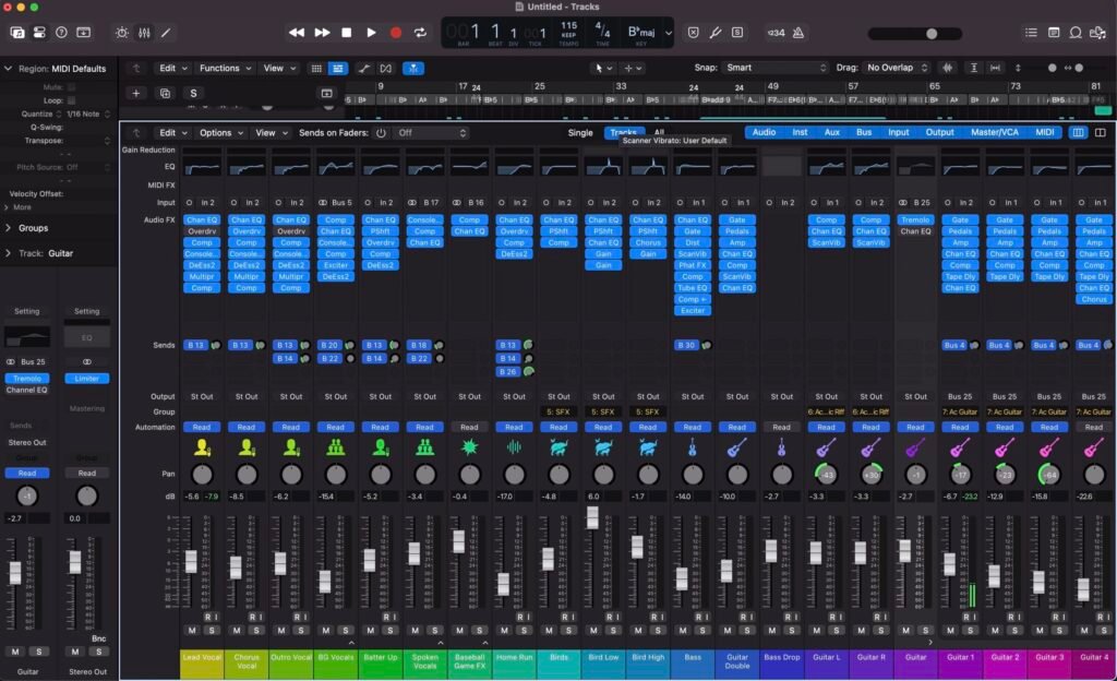 mixing